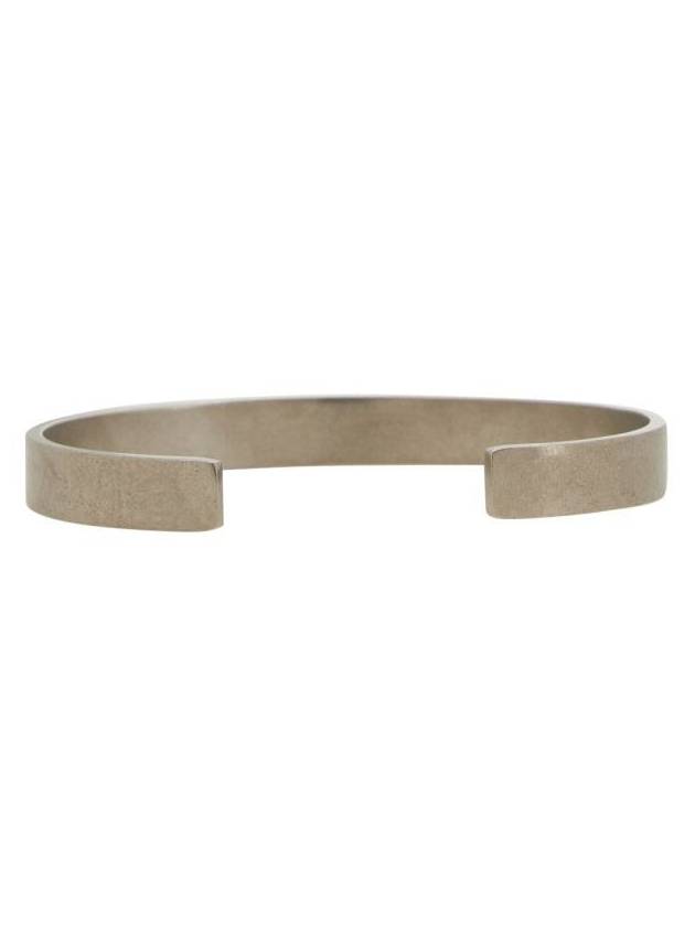 Ingraving Logo Cuff Bracelet Silver - MAISON MARGIELA - BALAAN 3