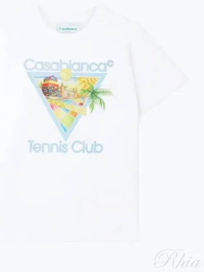 short sleeve t-shirt MS24JTS00105 WHITE - CASABLANCA - BALAAN 2