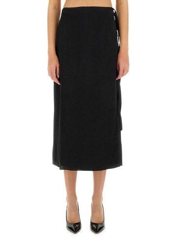 Theory Silk Skirt - THEORY - BALAAN 1