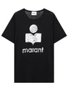 Coldy short sleeve tshirt TS0004FA A1N10E 01BK - ISABEL MARANT - BALAAN 1