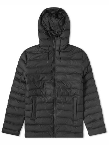 Rains Men's Black Lohja Puffer Jacket, Size Medium - RAINS - BALAAN 1