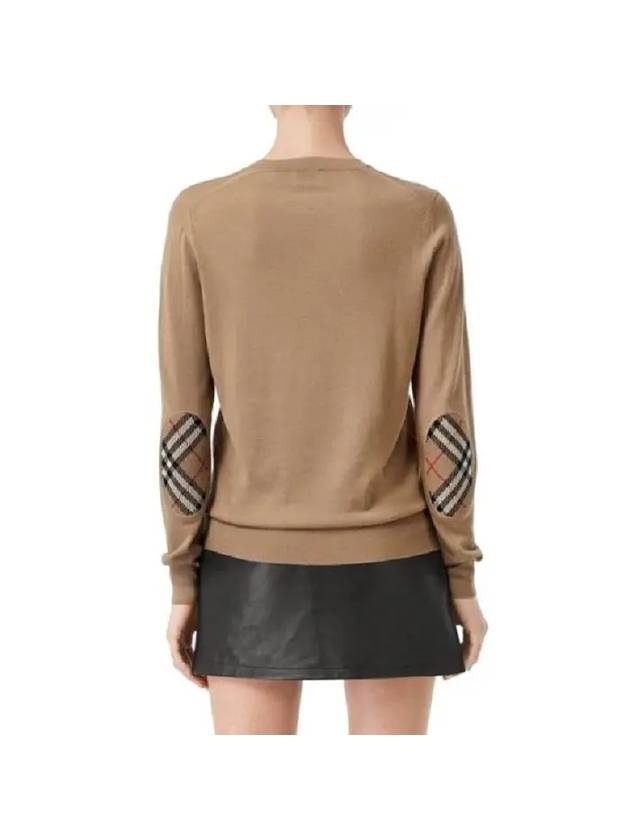 Bempton Knit Top Brown - BURBERRY - BALAAN 5