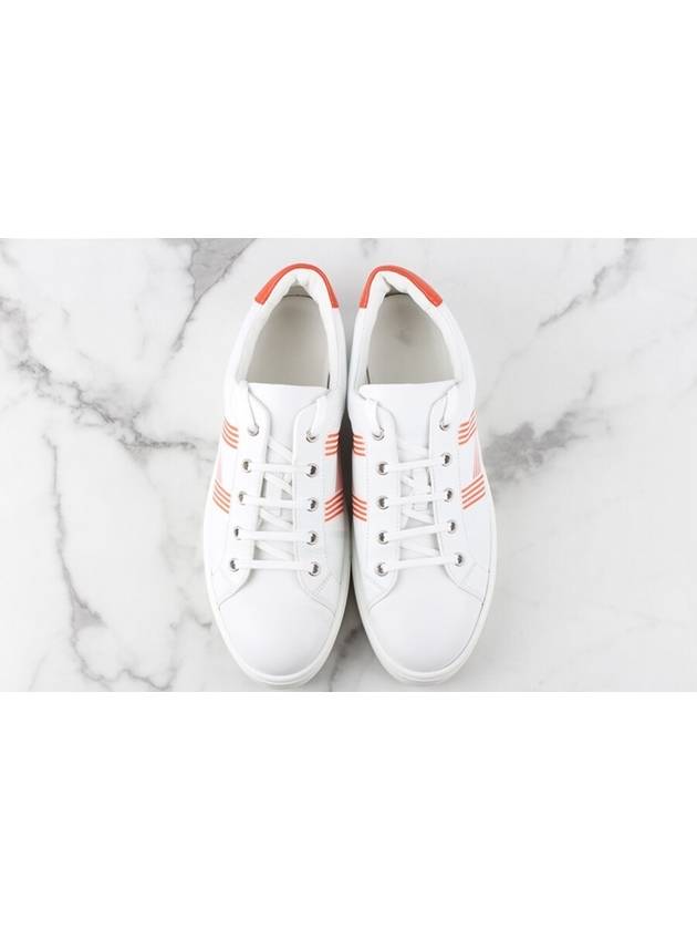 Avantage H sneakers orange 42 270 - HERMES - BALAAN 9