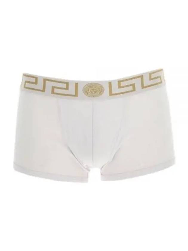 Greca Border Long Trunk Briefs White - VERSACE - BALAAN 2