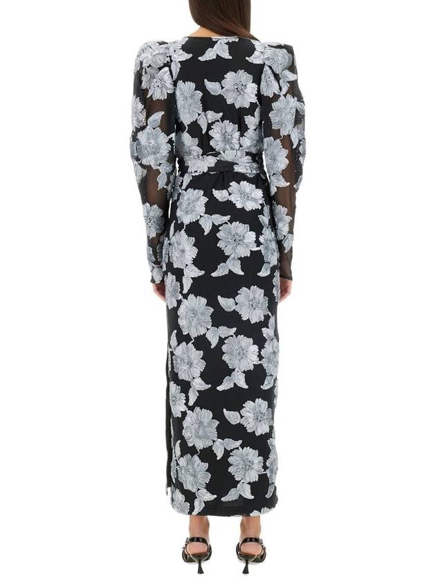 Rotate Birger Christensen Long Floral Dress - ROTATE - BALAAN 3