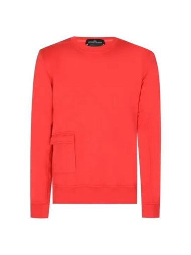 Shadow Project Pocket Sweatshirt Red - STONE ISLAND - BALAAN 1