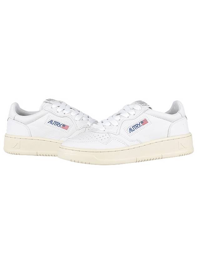 Medalist Goatskin Low Top Sneakers White - AUTRY - BALAAN 2