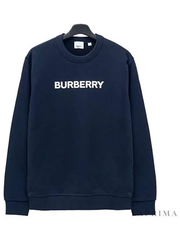logo print sweatshirt navy - BURBERRY - BALAAN 5