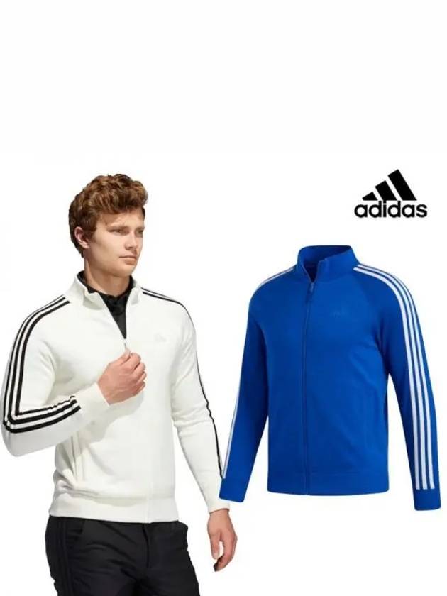 Men s 3 line full zip up spring jacket fall jumper FS6926 Domestic product GQFK22093078278 - ADIDAS GOLF - BALAAN 1