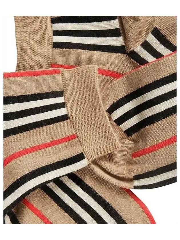 Icon Stripe Socks Brown - BURBERRY - BALAAN 4