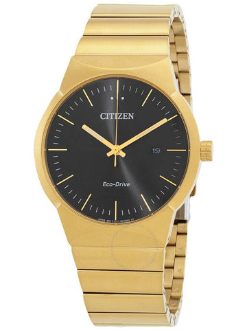 Citizen Axiom Eco-Drive Black Dial Unisex Watch BM7582-56E - CITIZEN - BALAAN 1