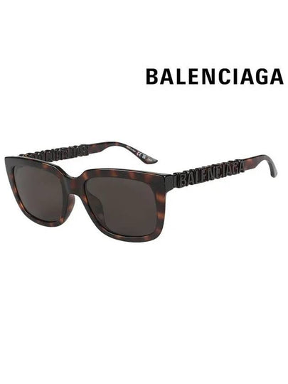 Eyewear Plastic Square Sunglasses Havana - BALENCIAGA - BALAAN 2