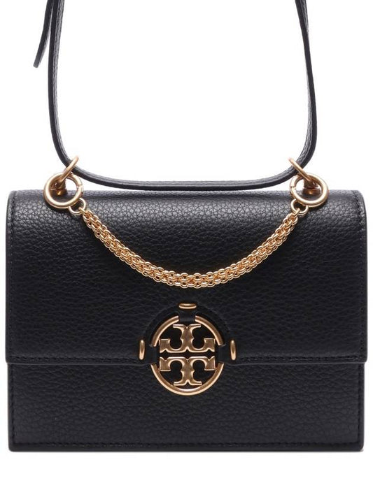 Miller Leather Mini Bag Black - TORY BURCH - BALAAN 2