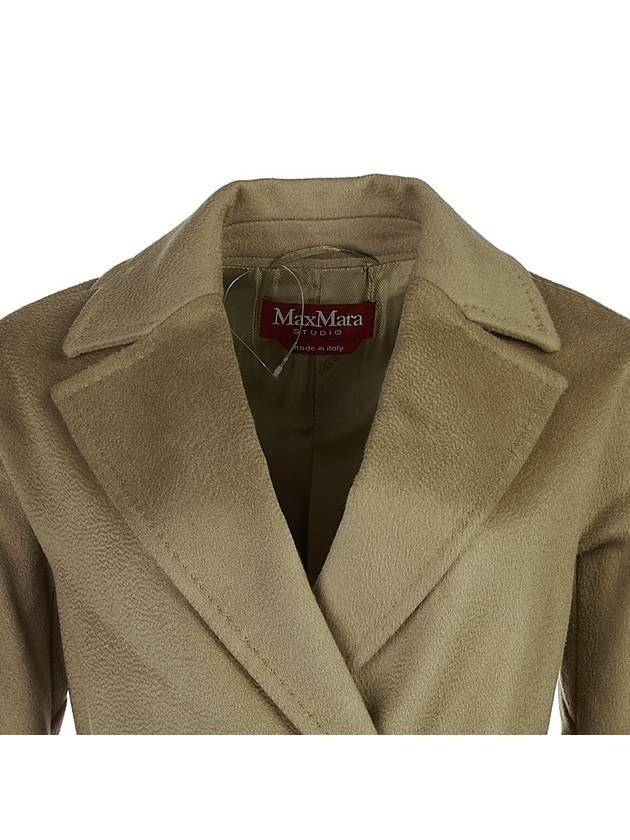 Women s Brado Virgin Wool Coat 006 - MAX MARA - BALAAN 4