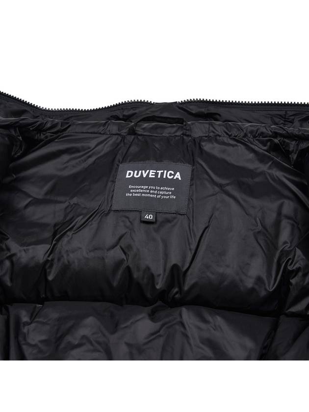 Logo Patch Padding Black - DUVETICA - BALAAN 10