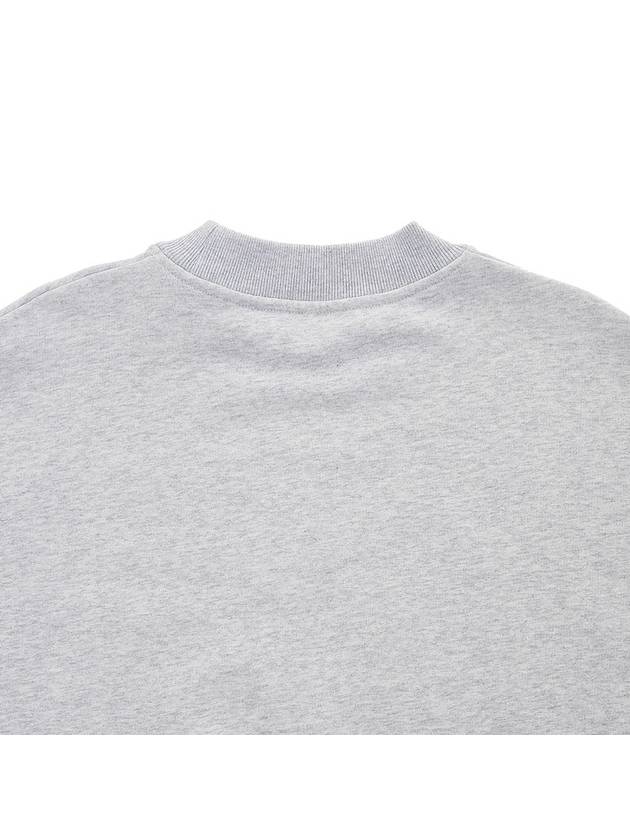 Skate Cotton Intarsia Sweatshirt Grey - OFF WHITE - BALAAN 8