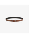 Gancini Reversible Adjustable Leather Belt Radica Black - SALVATORE FERRAGAMO - BALAAN 2