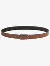 Gancini Reversible Adjustable Leather Belt Radica Black - SALVATORE FERRAGAMO - BALAAN 2