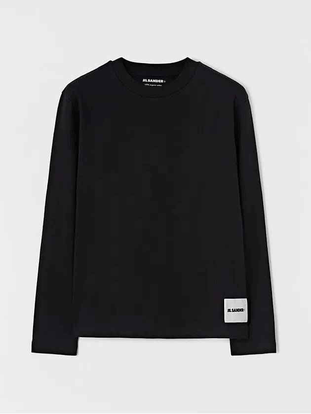 Women's Organic Cotton Long Sleeve T Shirt 3 Pack Black - JIL SANDER - BALAAN 2