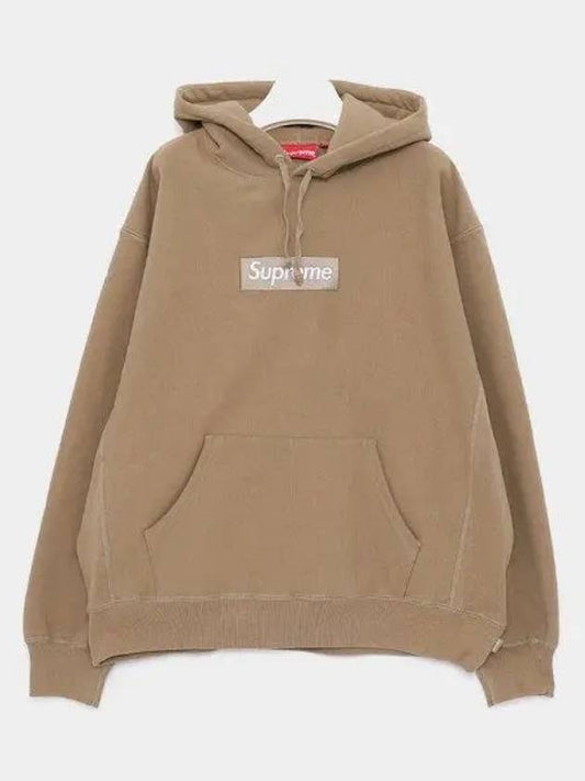 Box Logo Classic Sweatshirt Men s Hoodie FW23SW56 DK SAND 1043743 - SUPREME - BALAAN 1