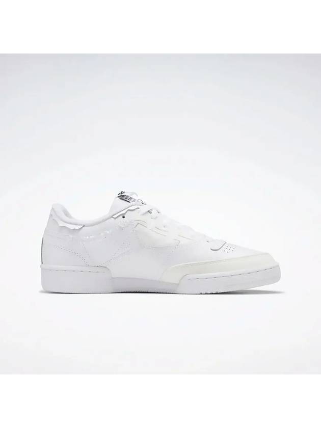 Men s Reebok White Classic Leather Sneakers GW5013 WHITE - MAISON MARGIELA - BALAAN 2