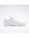 Men s Reebok White Classic Leather Sneakers GW5013 WHITE - MAISON MARGIELA - BALAAN 1