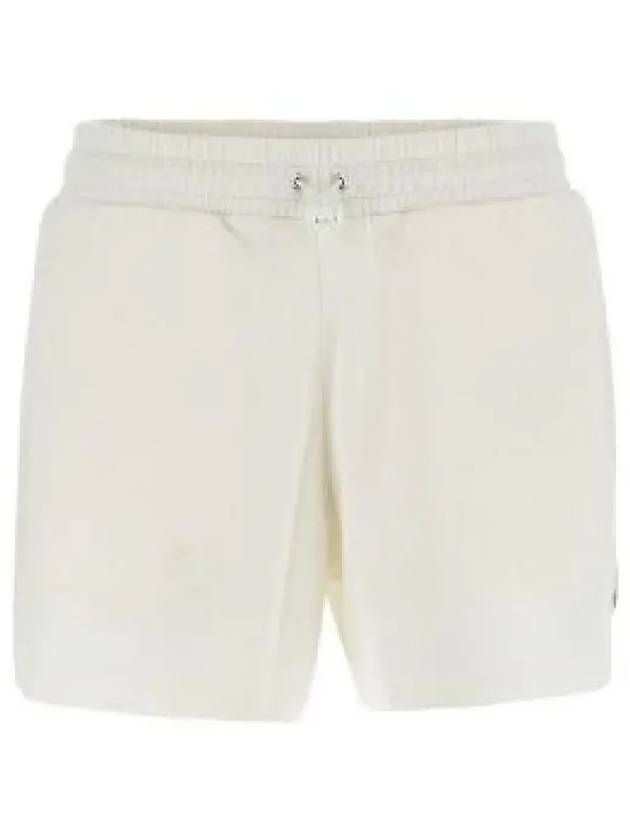 24 8H00016 89AJU 034 Logo Patch Cotton Shorts 1228962 - MONCLER - BALAAN 1