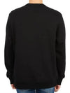 Front Logo Print Sweatshirt Black - BURBERRY - BALAAN 3