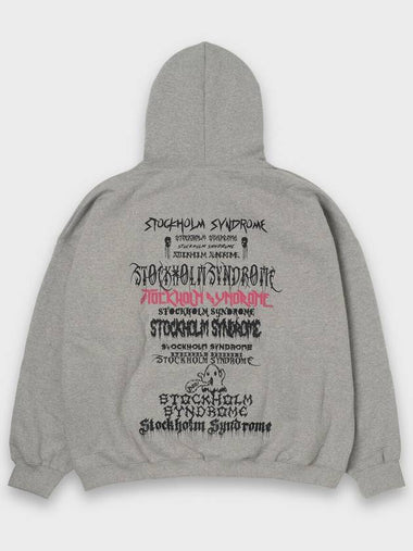 METAL HOODIE GRAY - STOCKHOLM SYNDROME - BALAAN 1