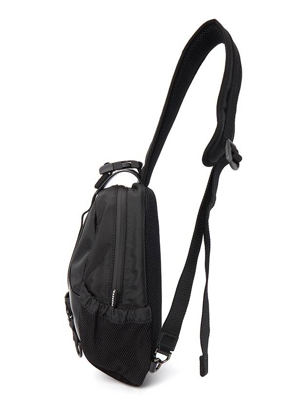 G-Trail Nylon Leather Sling Cross Bag Black - GIVENCHY - BALAAN 3