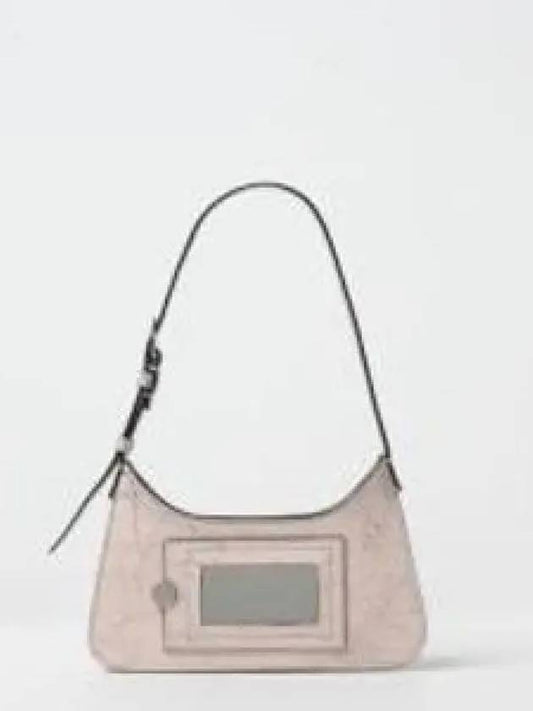 Platt Micro Leather Shoulder Bag Pink - ACNE STUDIOS - BALAAN 2