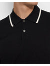 Goris Polo Shirt Black - THEORY - BALAAN 3