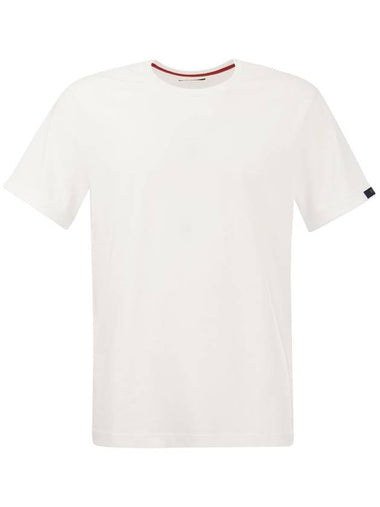 Cotton T-shirt - FAY - BALAAN 1