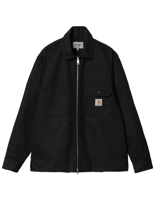 Garment Dyed Shirt Zip-up Jacket I033276 89GD - CARHARTT - BALAAN 2