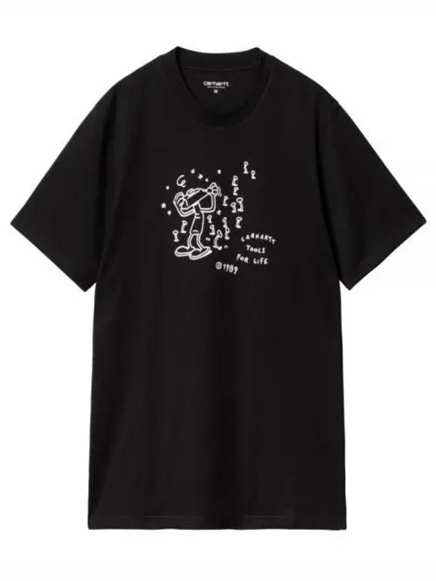 Tools For Life Short Sleeve T-Shirt Black - CARHARTT WIP - BALAAN 2