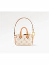 Micro Speedy Bag Charm Gold Beige - LOUIS VUITTON - BALAAN 4