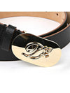 BE5103 V243 20 Embossed Gold D2 Belt - DSQUARED2 - BALAAN 1