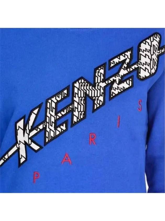 Women's diagonal Paris logo sweatshirt 3 colors 952 1SW802 01 71 99 - KENZO - BALAAN 10