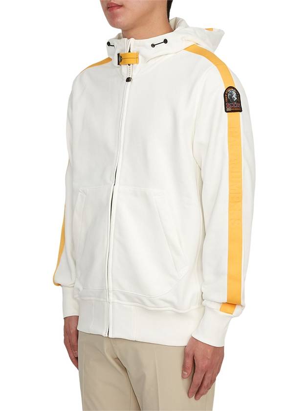 Aldrin Zip-Up Hoodie White - PARAJUMPERS - BALAAN 5