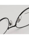 Glasses frame BE1373 1001 black metal round HUGO - BURBERRY - BALAAN 5