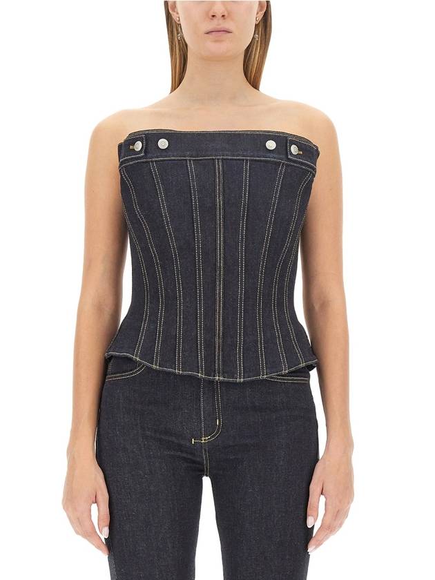 23 fw Top in Bustier 763179QMACK4484 B0040495200 - ALEXANDER MCQUEEN - BALAAN 2