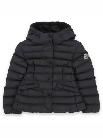 Kids EGISTO logo patch down padded jacket black 1A00005 54A81 999 1213488 - MONCLER - BALAAN 1