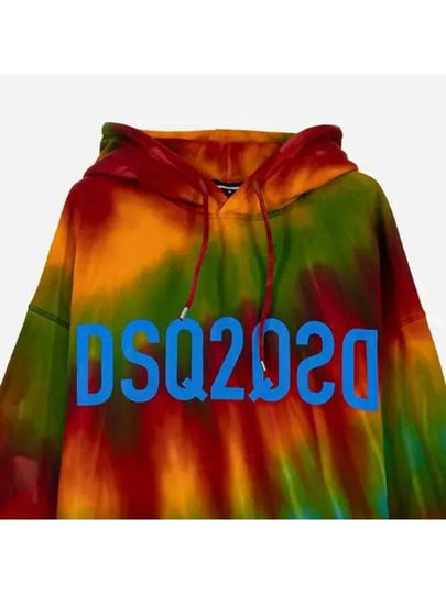 Men s Rainbow Logo Hooded Sweatshirt Multi S74GU0566S25030 - DSQUARED2 - BALAAN 2