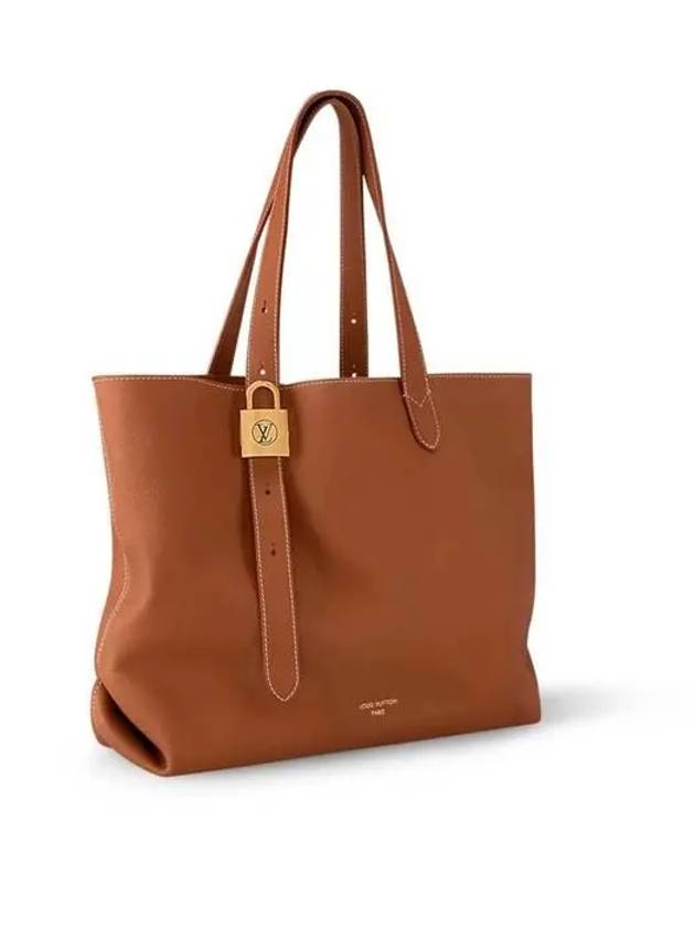 Low Key Cabas Tote Bag Cognac - LOUIS VUITTON - BALAAN 3