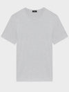 Anemone Essential Crew Neck Short Sleeve T-Shirt Grey - THEORY - BALAAN 2