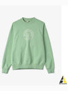 Women's Monaco Crew Neck Sweatshirt Sage - SPORTY & RICH - BALAAN 2