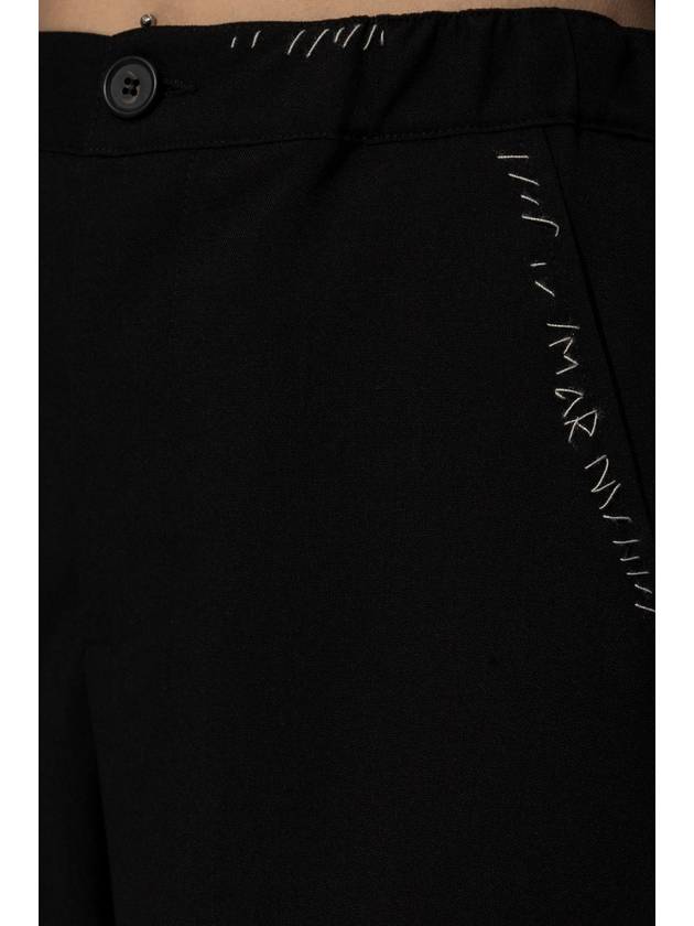 logo embroidered straight pants PAMA0482SUTW839 - MARNI - BALAAN 6