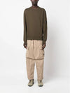 Diagonal Raised Fleece Sweatshirt Ivy Green - CP COMPANY - BALAAN 7