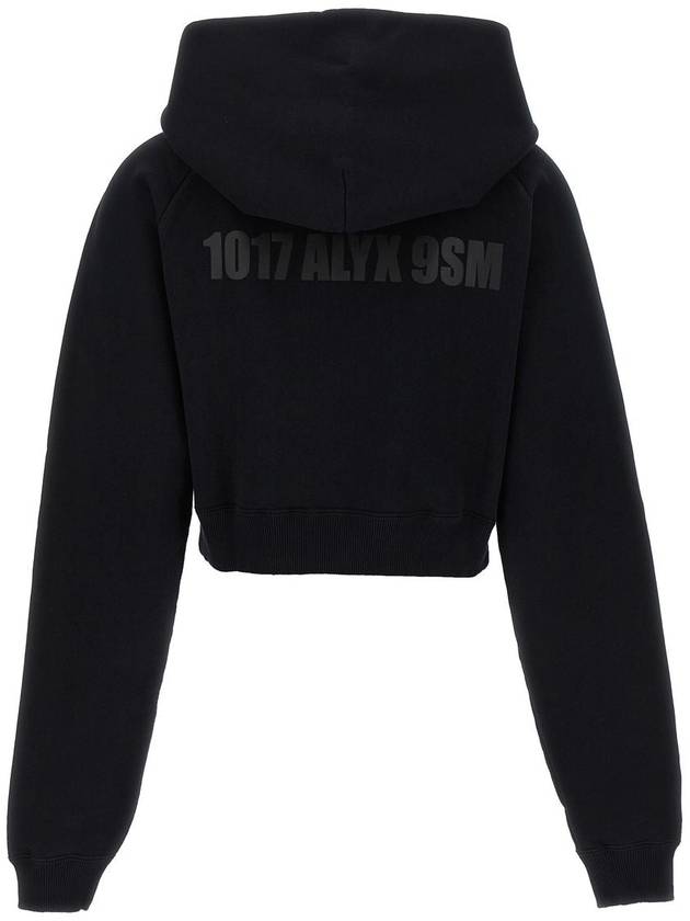 23FWHooded Sweatshirt AAWSW0209FA01BLK0001 White Black - 1017 ALYX 9SM - BALAAN 3