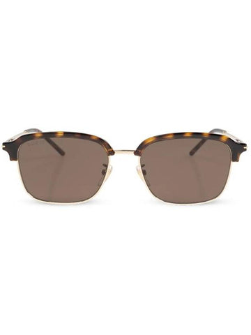 Specialized Fit Square Sunglasses Gold - GUCCI - BALAAN 1